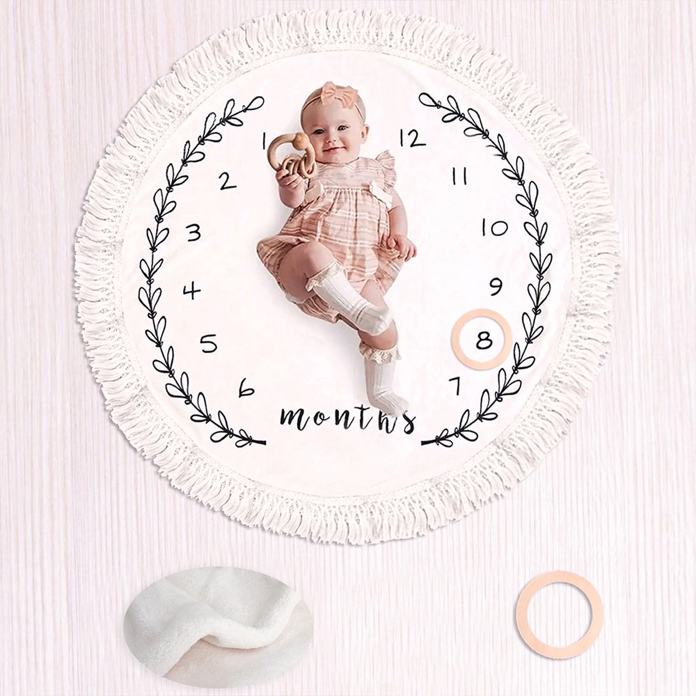 Couverture étape bébé en flanelle