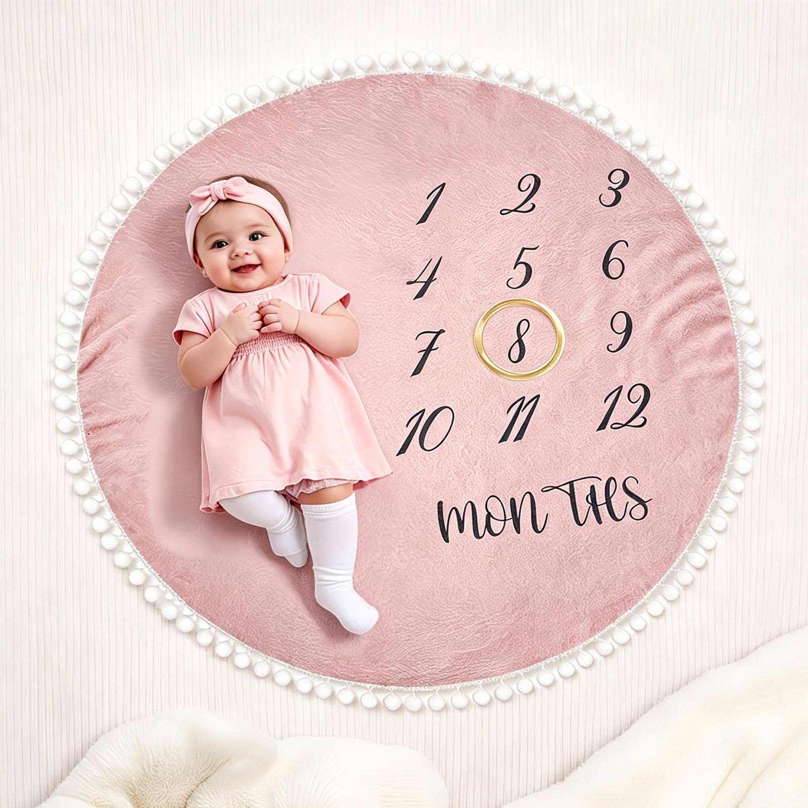 Couverture étape bébé en flanelle