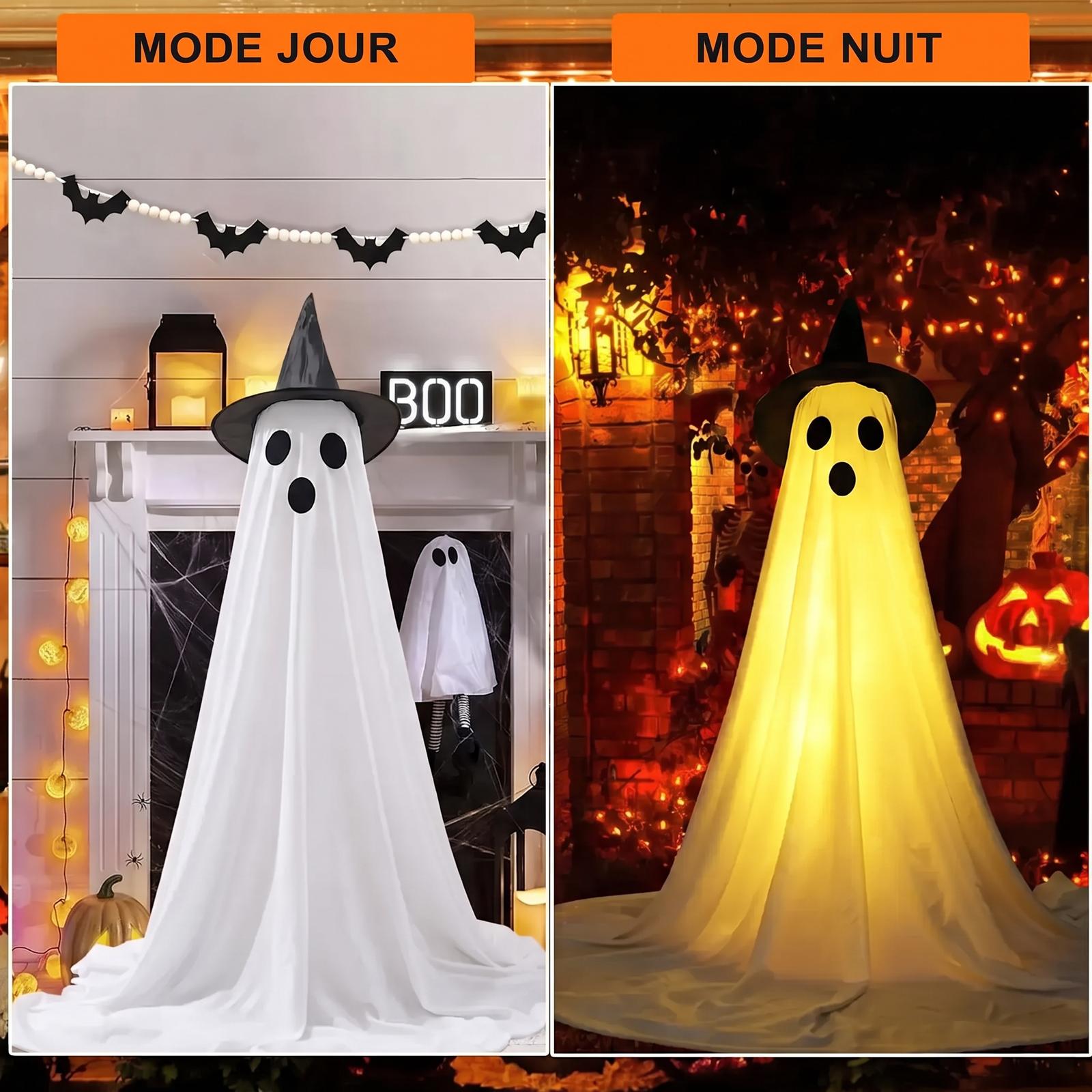 Fantôme Halloween LED extérieur