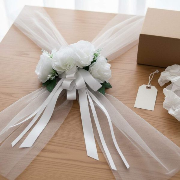 Nœud pour voiture mariage