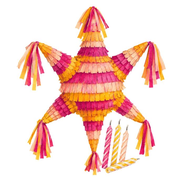 Bougies et Piñatas