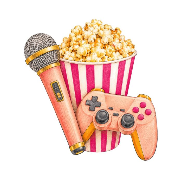 Soirée Karaoké, Jeux et Cinéma